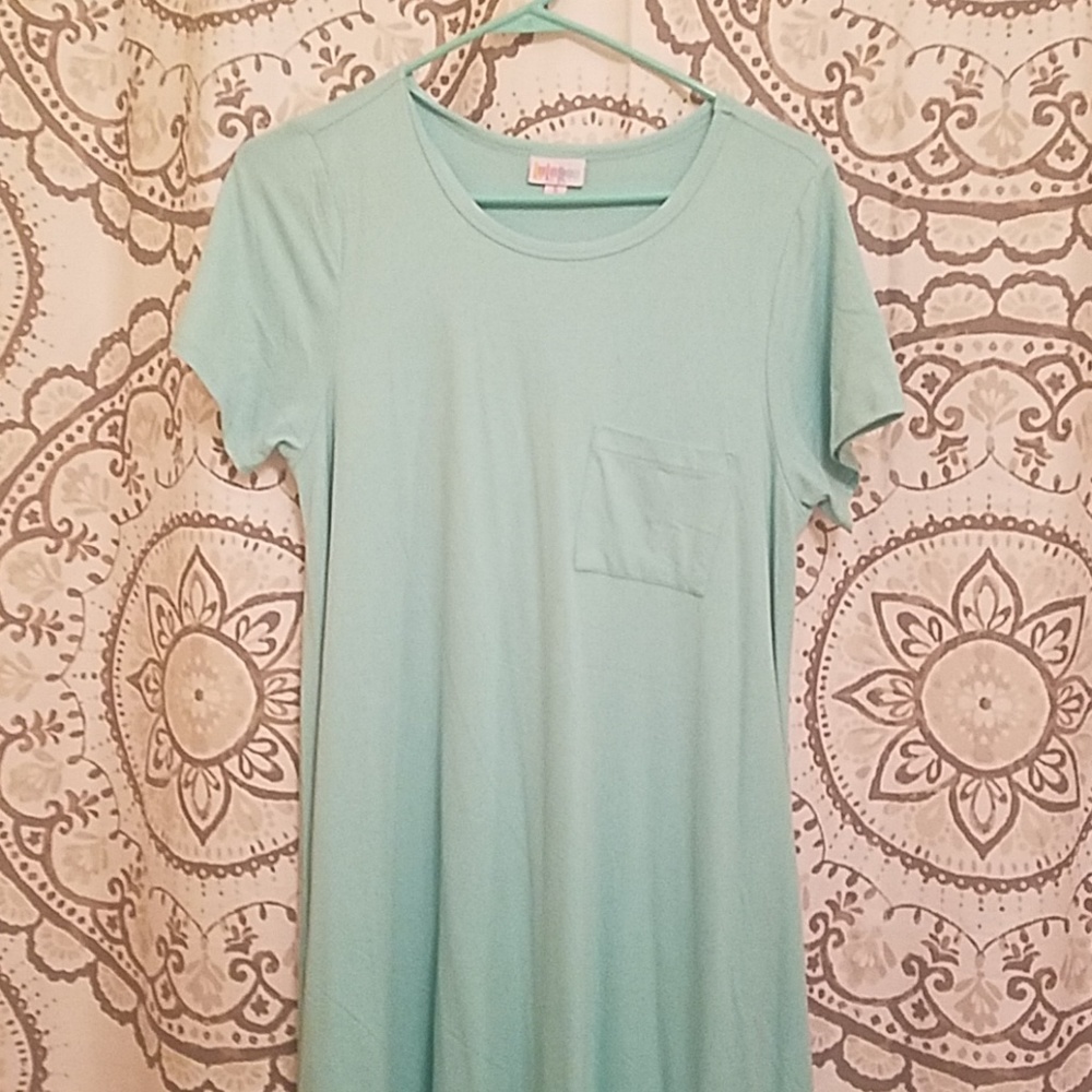Leggings material baby blue Carly